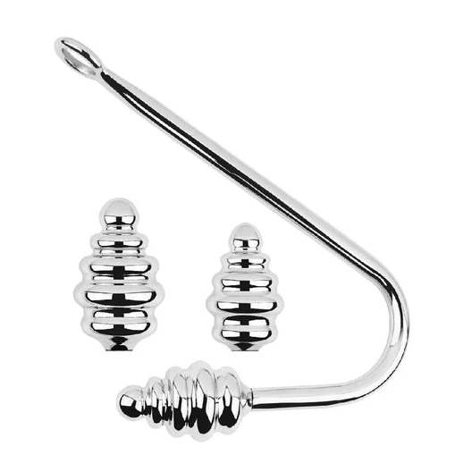 GreatBenefit Ribbed 8826 Hook Screw-in Set Anal 0210